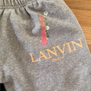 Lanvin x Gallery Dept paint-spatter Sweatpants XL